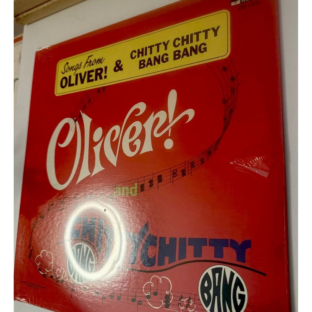 Sealed 1969 Disney LP Songs from Oliver, Chitty Chitty Bang Bang record DQ-1331 - Picture 3 of 6